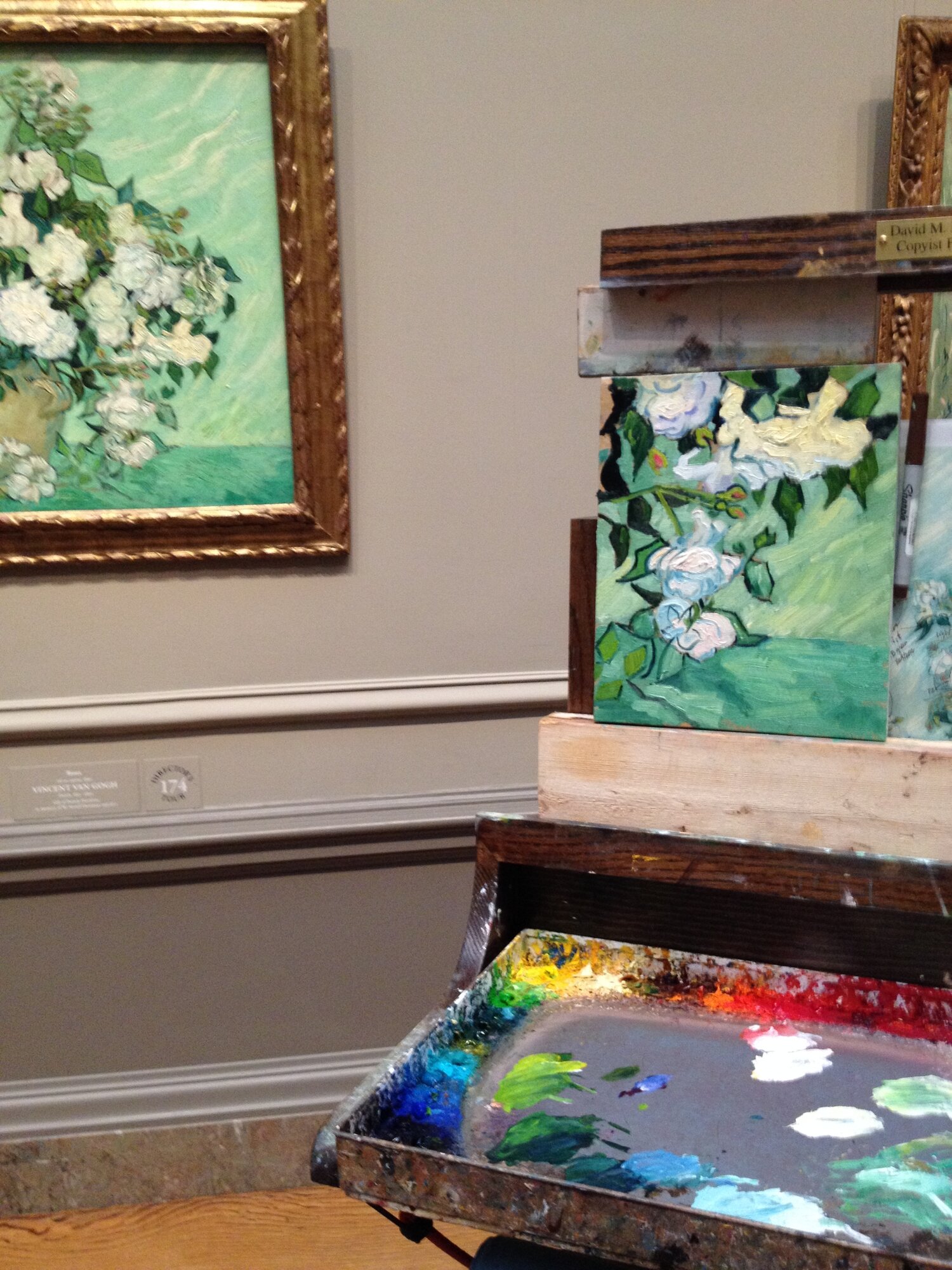 Roses by vincent van gogh session â elizabeth floyd