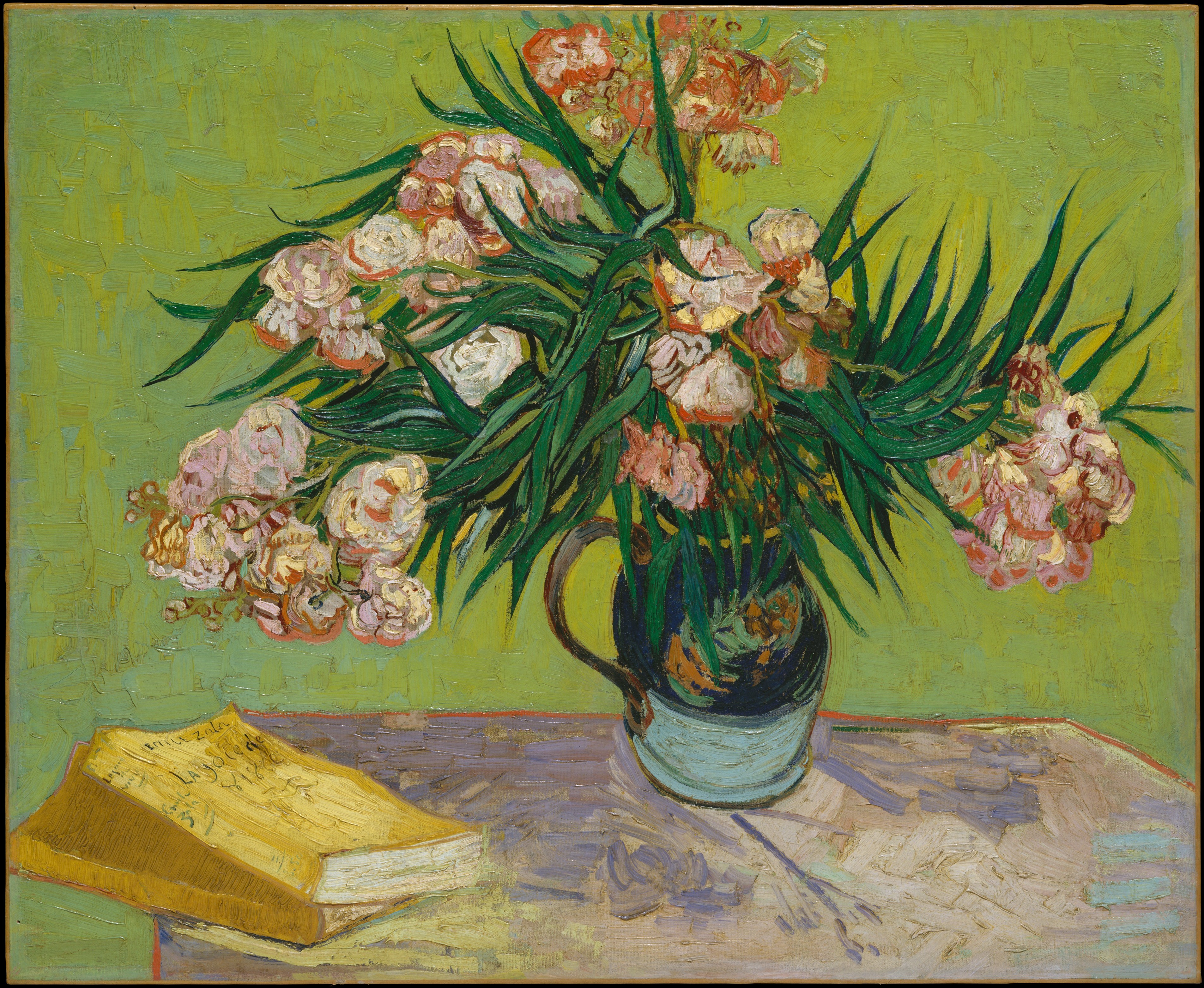 Vincent van gogh oleanders the metropolitan museum of art