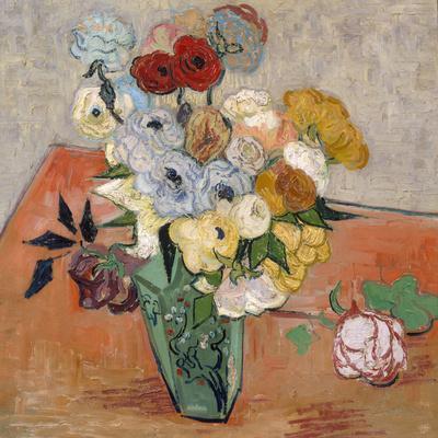 Vincent van gogh roses wall prints paintings posters