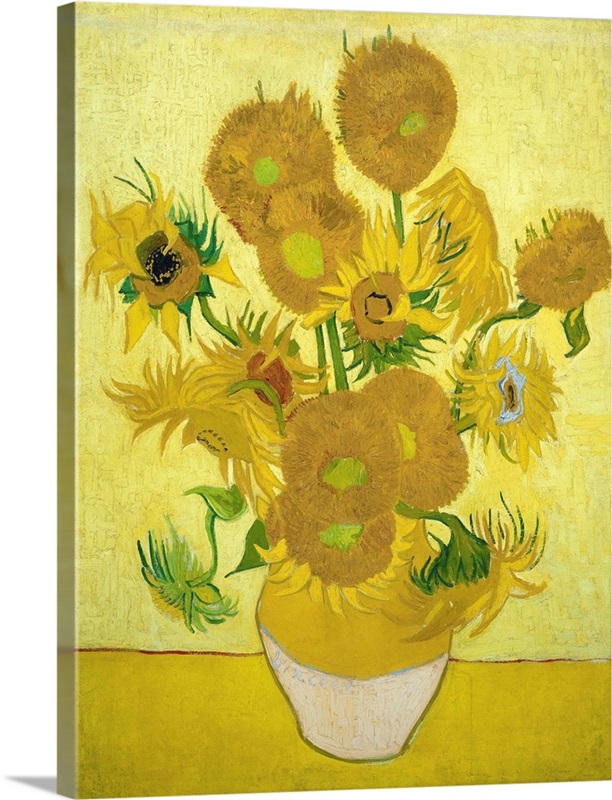 Sunflowers by vincent van gogh wall art canvas prints framed prints wall peels great big canvas