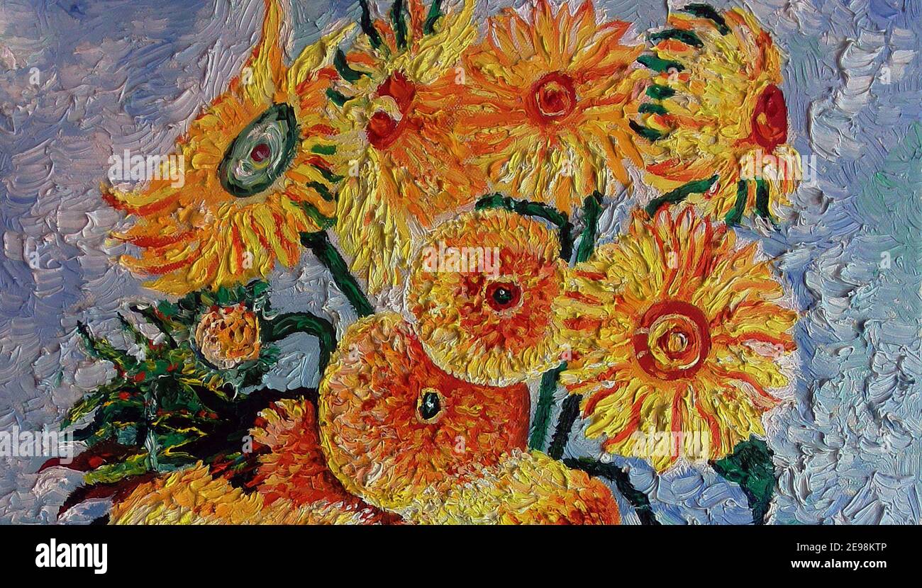 Sunflower art hi