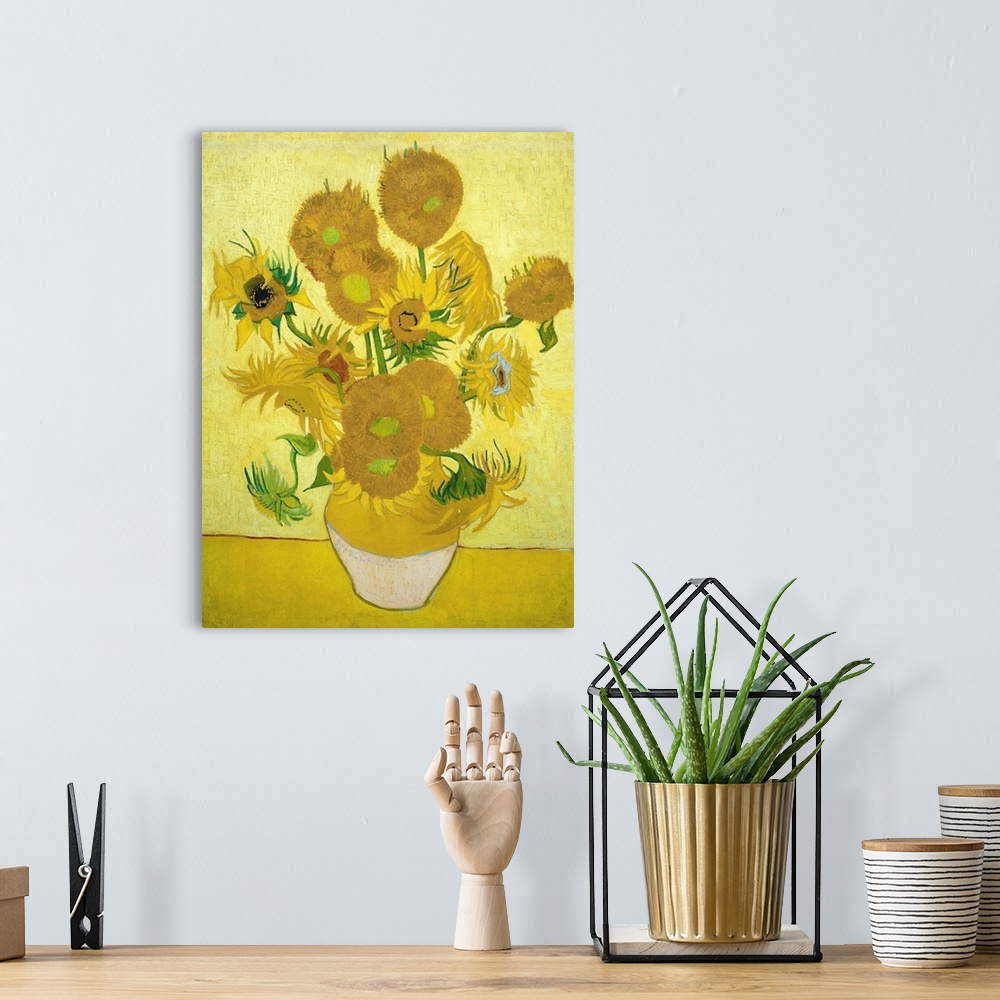 Sunflowers by vincent van gogh wall art canvas prints framed prints wall peels great big canvas