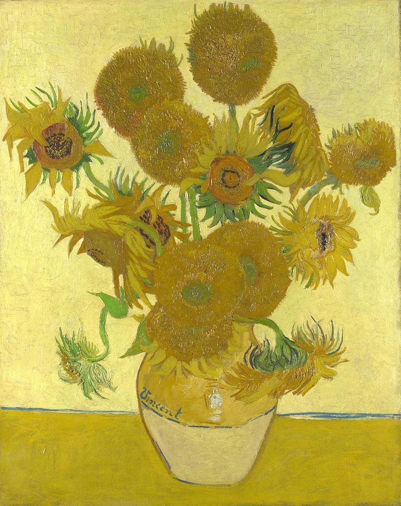 Color theory an analysis of van goghs sunflowers â up magazine