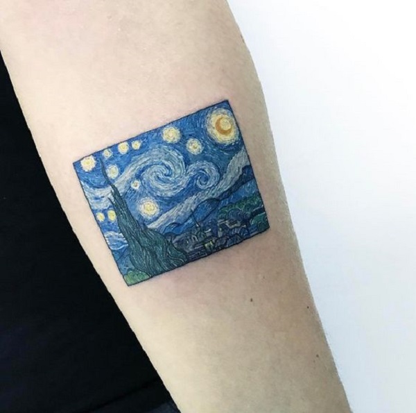 Amazing vincent van gogh tattoos art and design