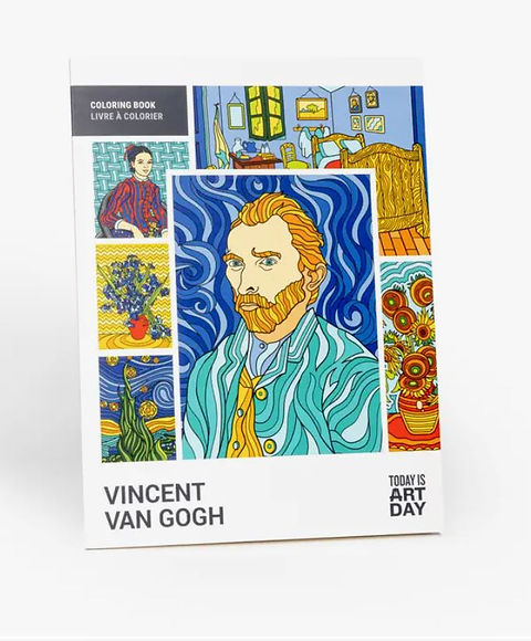 Coloring book van gogh sama