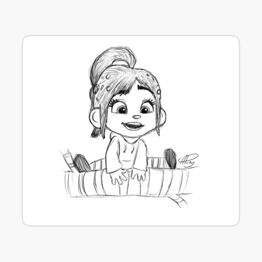 Vanellope von schweetz art print for sale by apparky