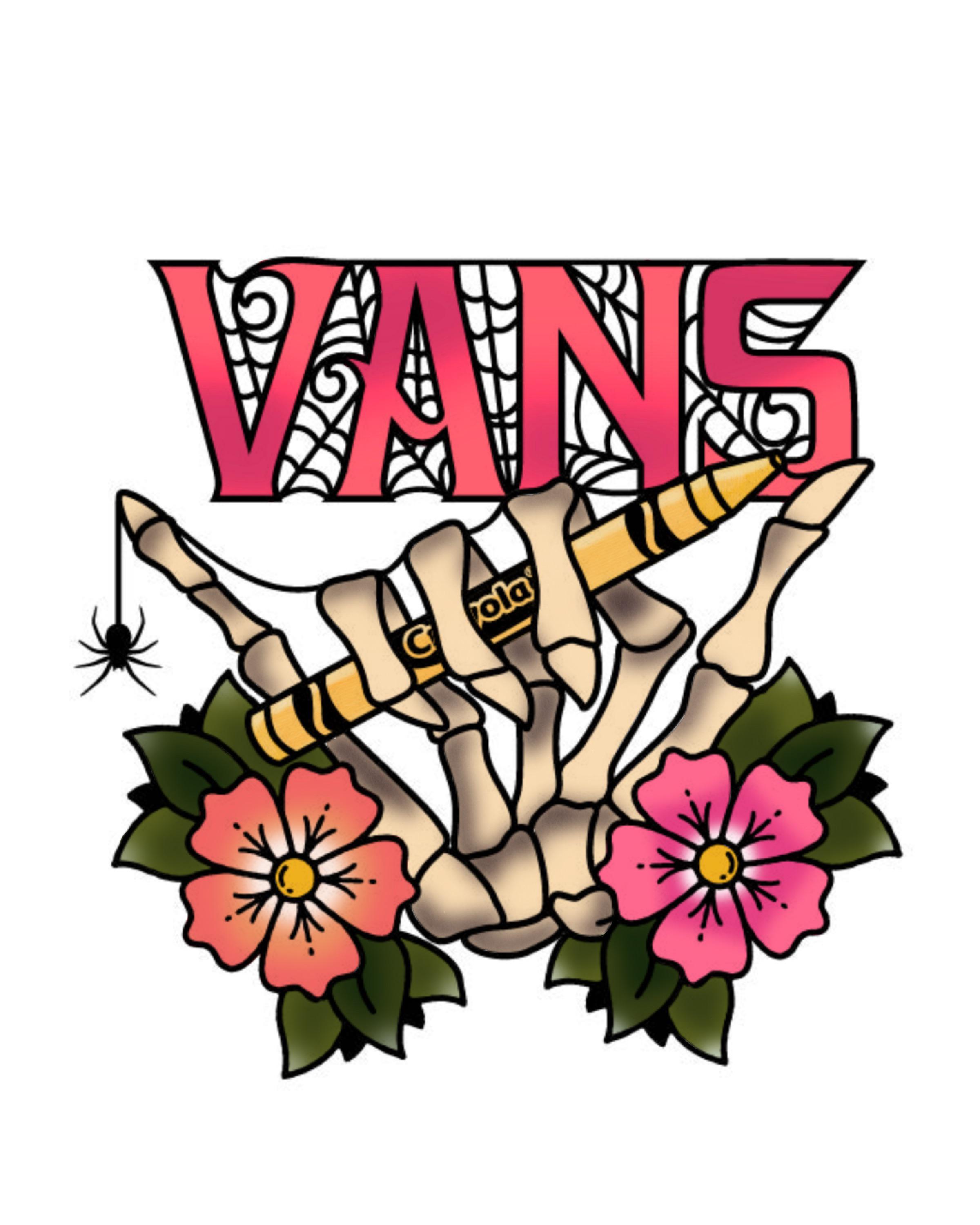 Did anyone else download the vans x crayola coloring book pages had some fun and did this one digitally in procreate rvans