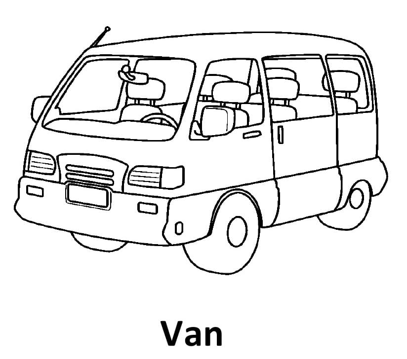 Van malvorlagen