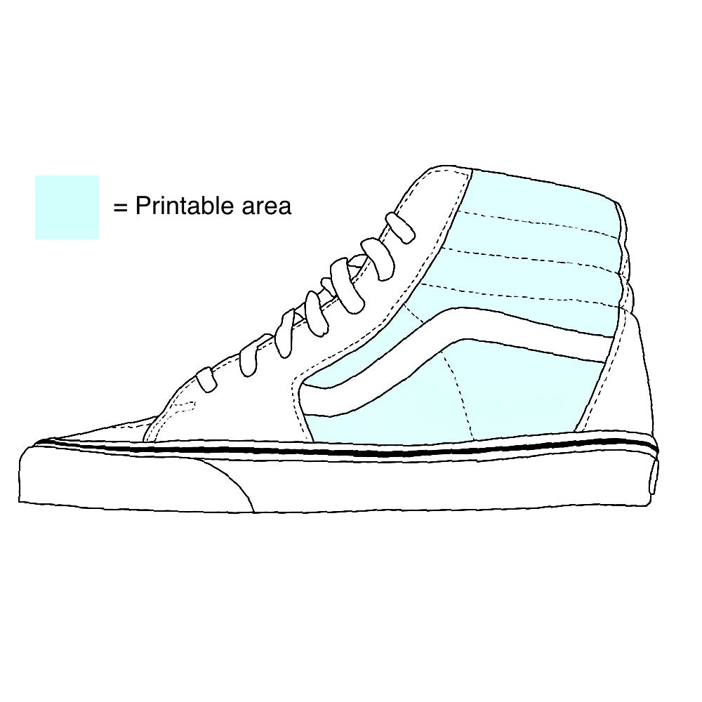 Custom sk hi vans