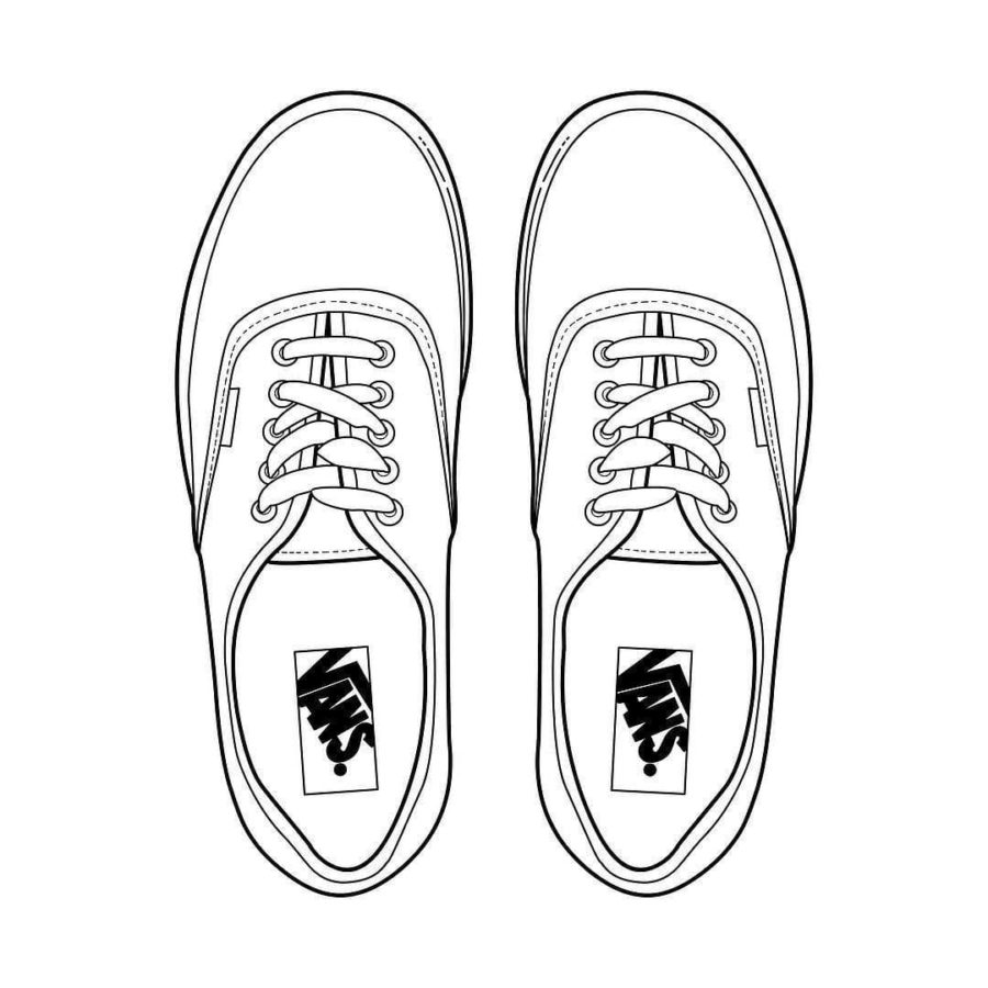 Shoes coloring pages