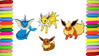 Pokemon coloring pages