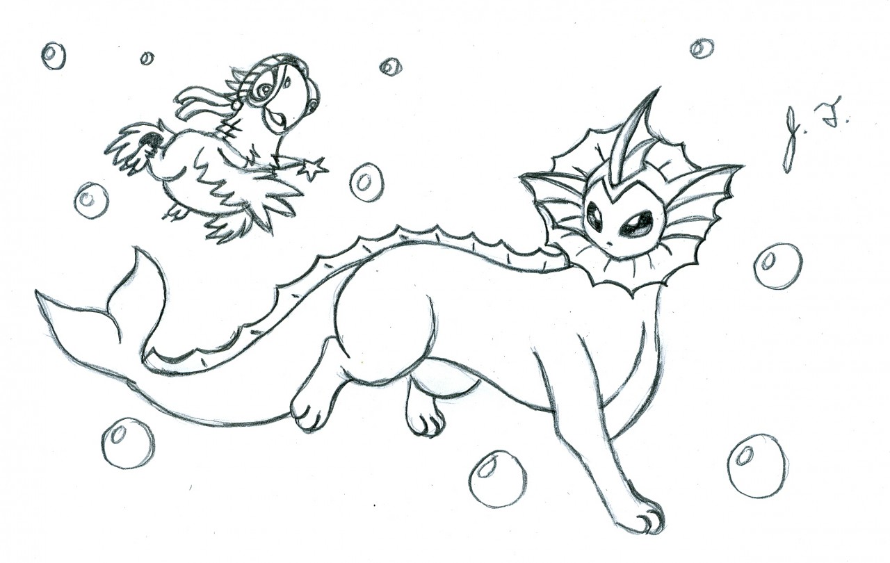 Pokemon drawings
