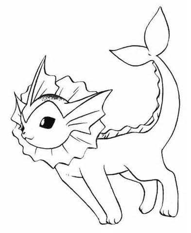 Vaporeon coloring pages pokemon coloring pages pokemon coloring pokemon art