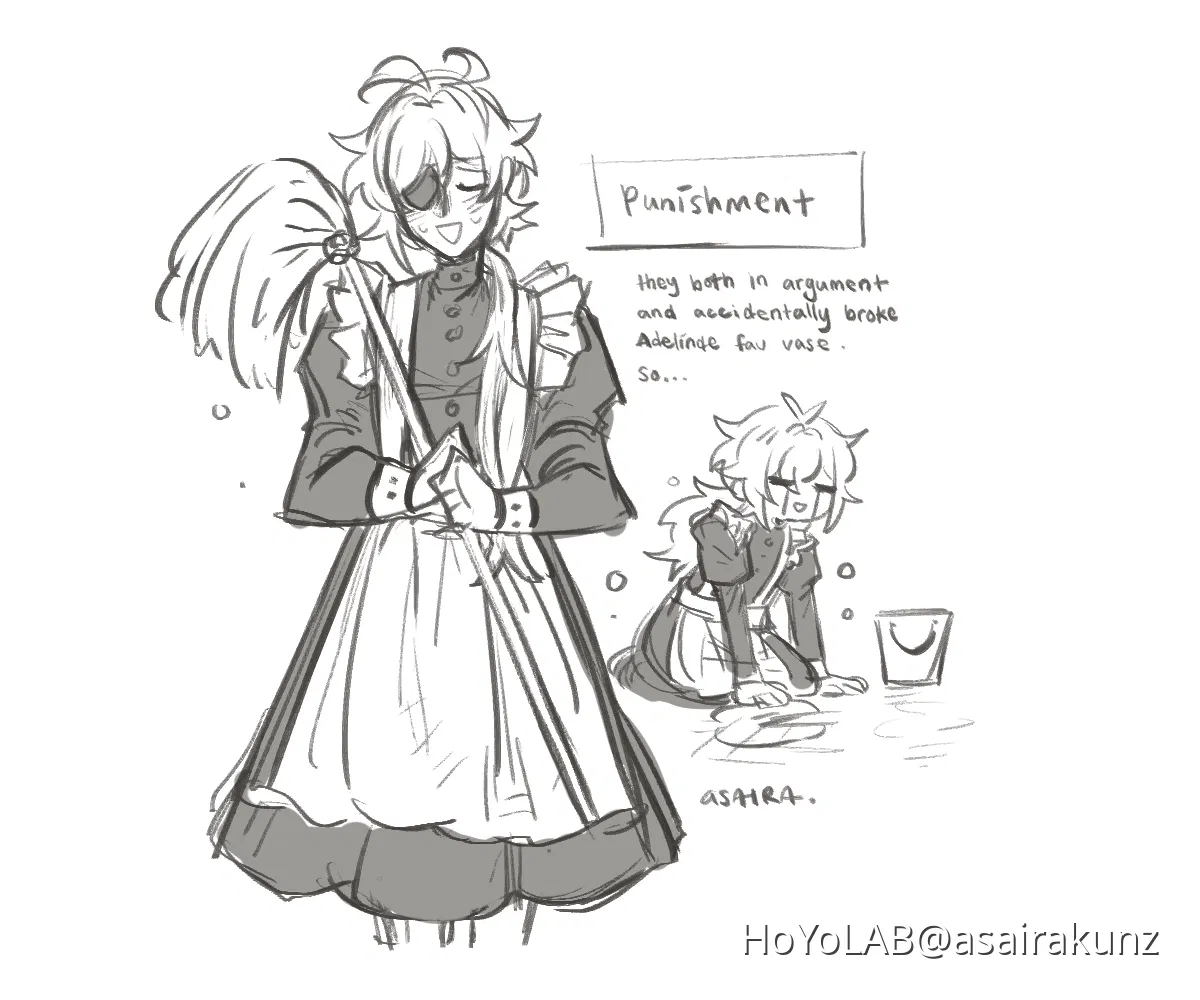 Maid au genshin impact