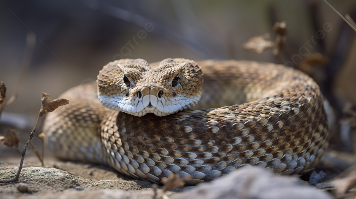 Fondo una imagen de una serpiente de cascabel erguida con la cabeza posicionada fondo fotos de serpiente de cascabel serpiente de cascabel serpiente imagen de fondo para dcarga gratuita