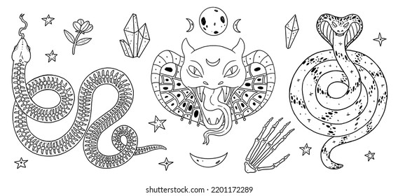 Tatuajes vintage realizados con bromista de vector de stock libre de regalãas