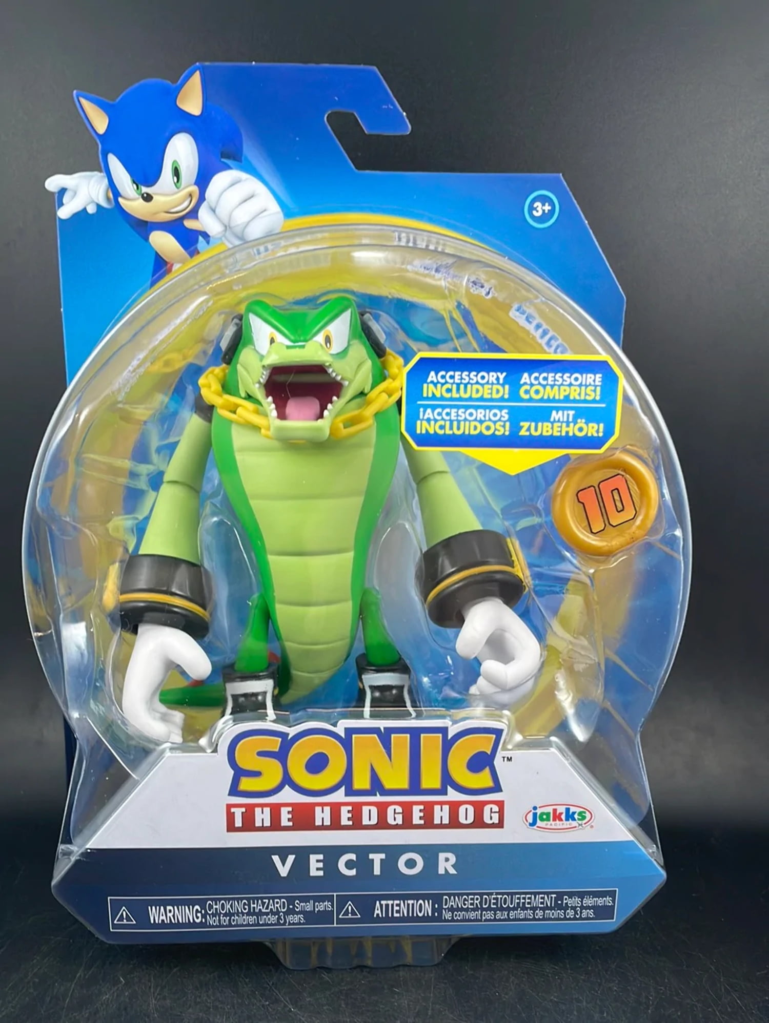 Sonic the hedgehog vector action figure
