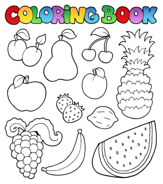 Apple coloring book images stock photos d objects vectors