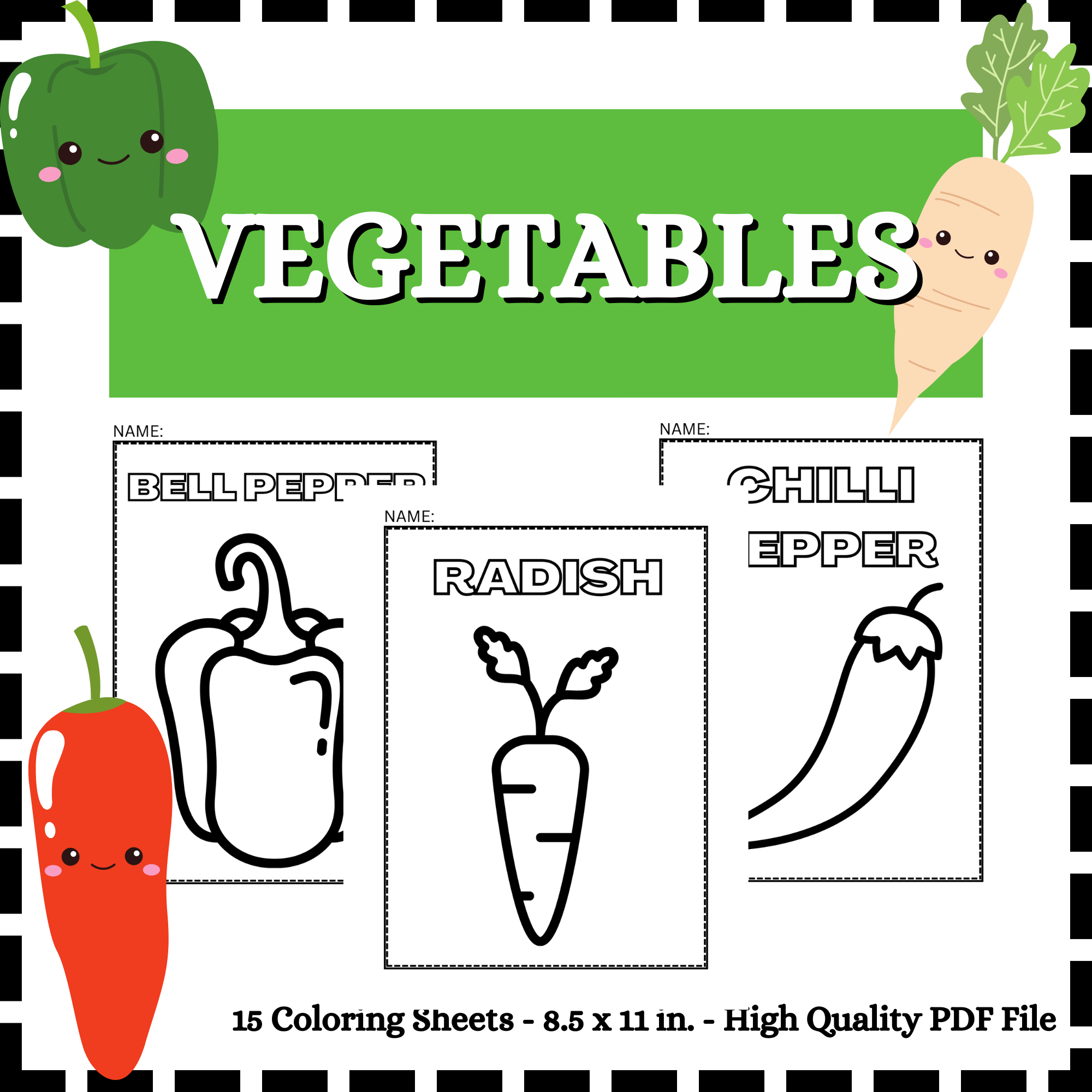 Vegetables coloring sheets summer back to school coloring pages made by teachers