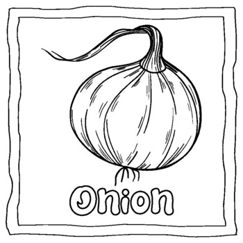 Vegetables names and coloring pages vegetables coloring book by abdell hida