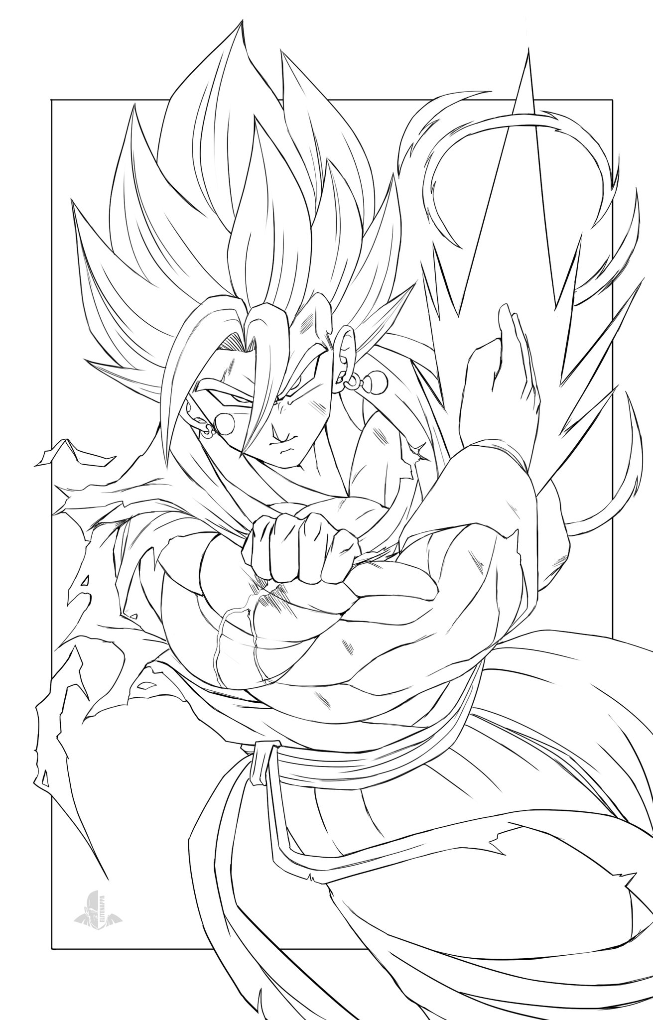 Elitenappa missions closet en x vegito ssj blue lineart will show the colored version tomorrowð hope you enjoy it vegito dragonball ããããããã dragonballsuper dragonballz digital ãããã bejitto httpstcocgfaogus x