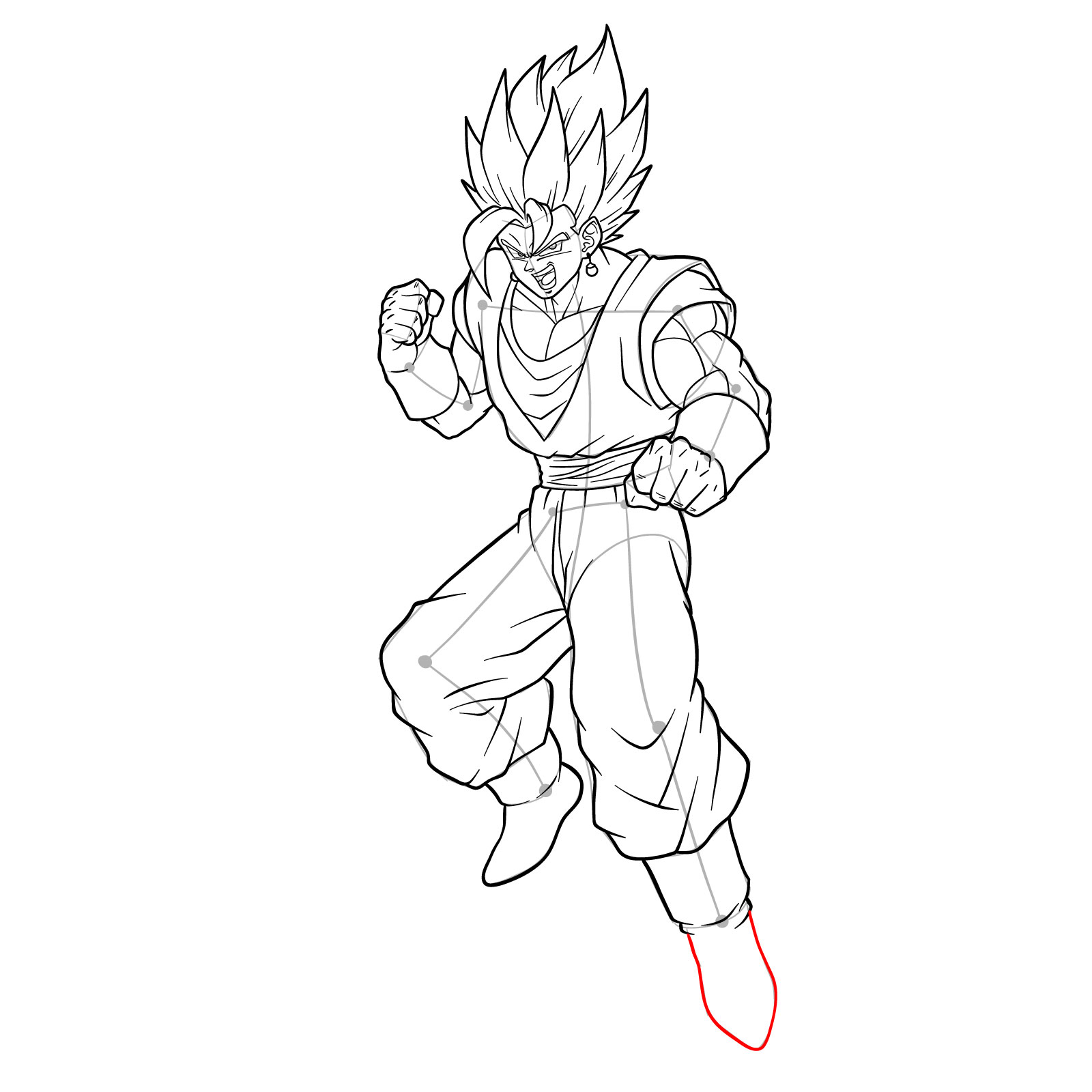 Fusion mastery learn how to draw vegito from dragon ball