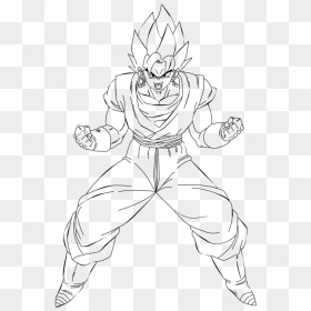 Goku ssj coloring pages