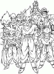 Songoku and vegeto