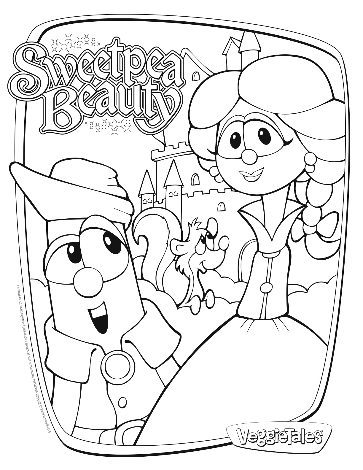 The ultimate veggietales web site coloring