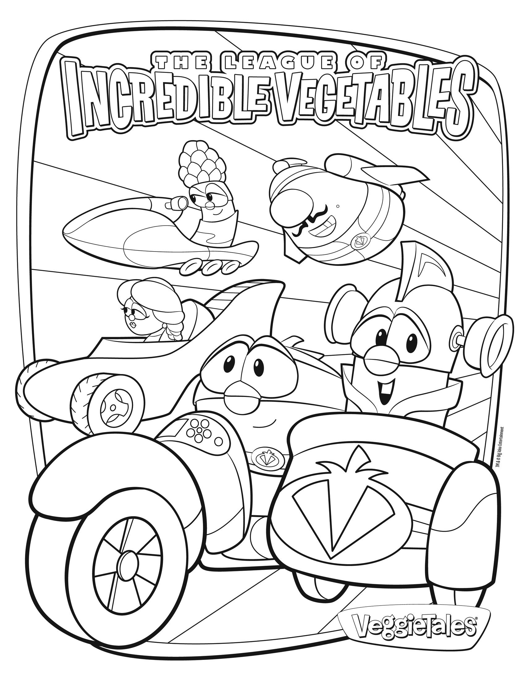 Free veggietales coloring page veggie tales online coloring pages coloring pages