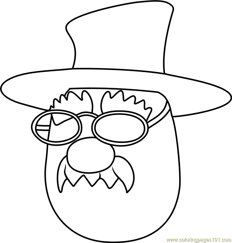 Pa grape coloring page for kids