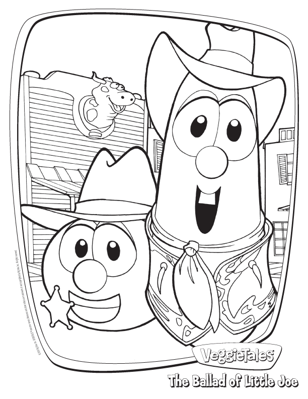 The ultimate veggietales web site coloring
