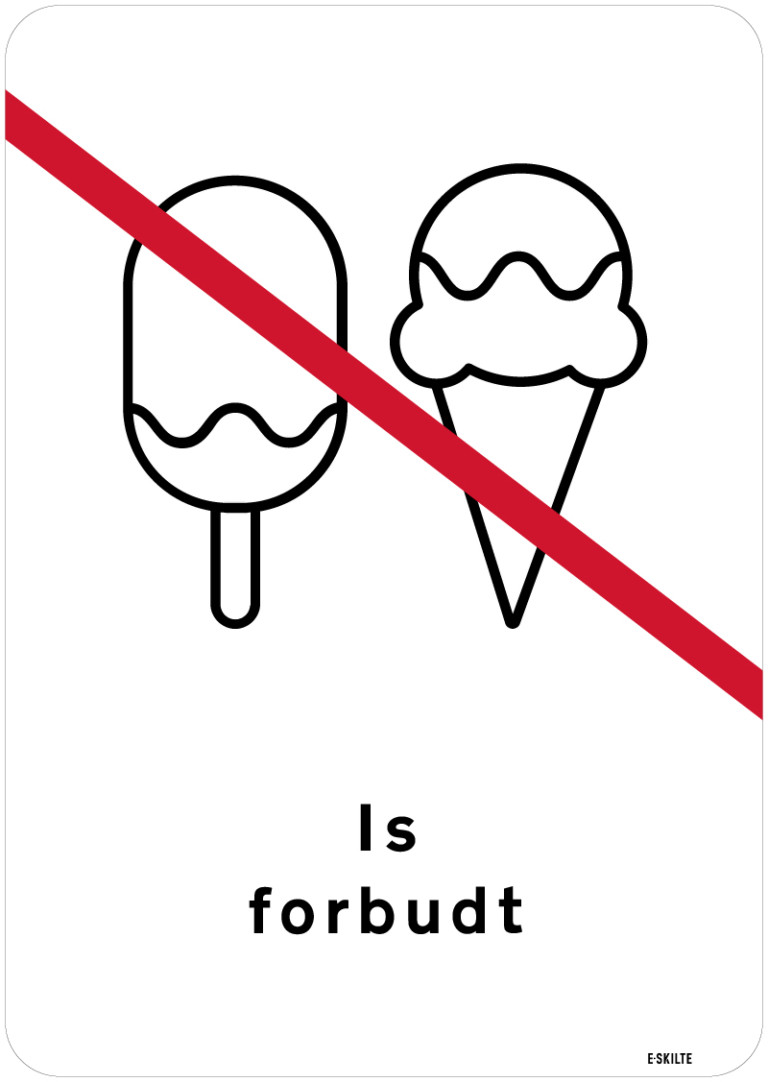 Is forbudt skilt
