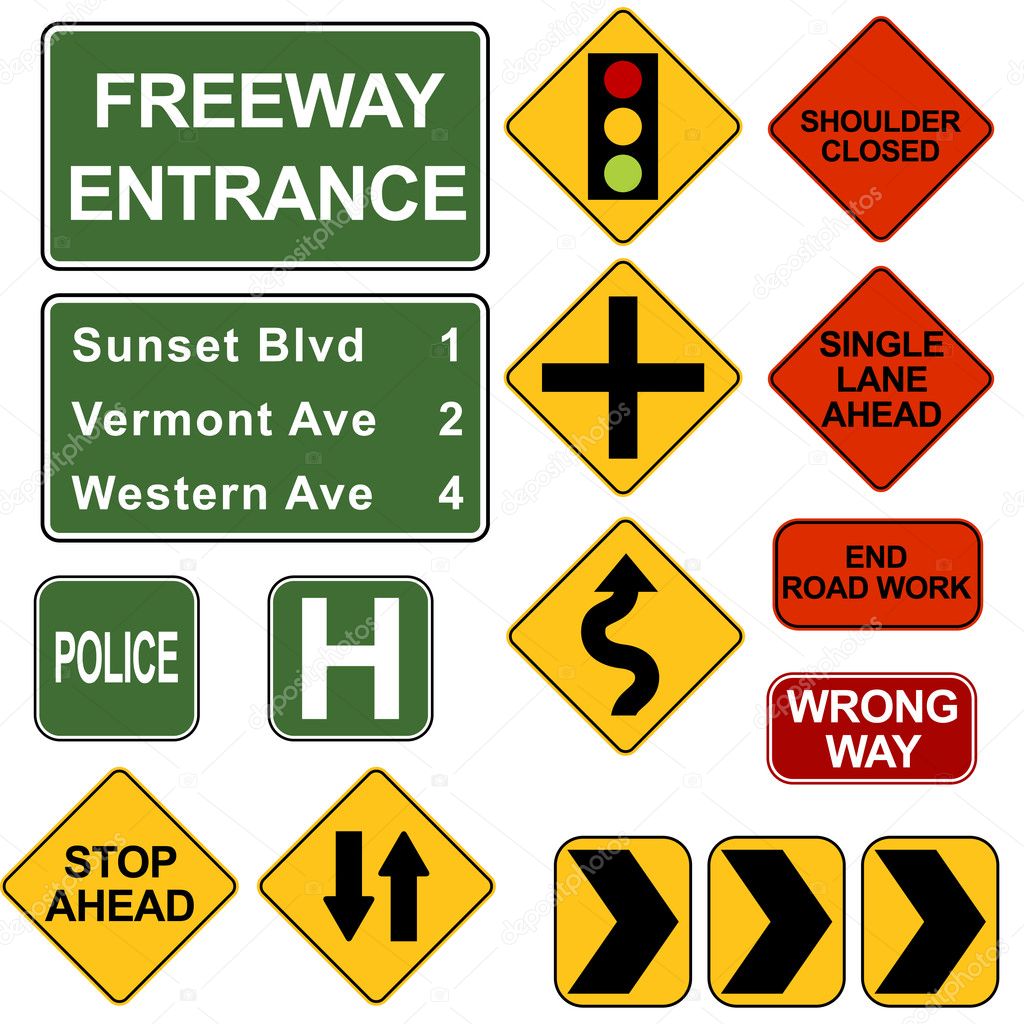 Road signposts stock vector by cteconsulting