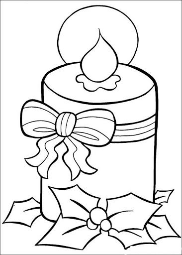 Dibujos y plantillas para imprimir velas navidad christmas loring pages christmas loring sheets christmas lors