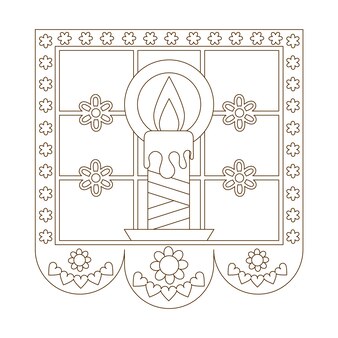 Advent coloring pages vectors illustrations for free download