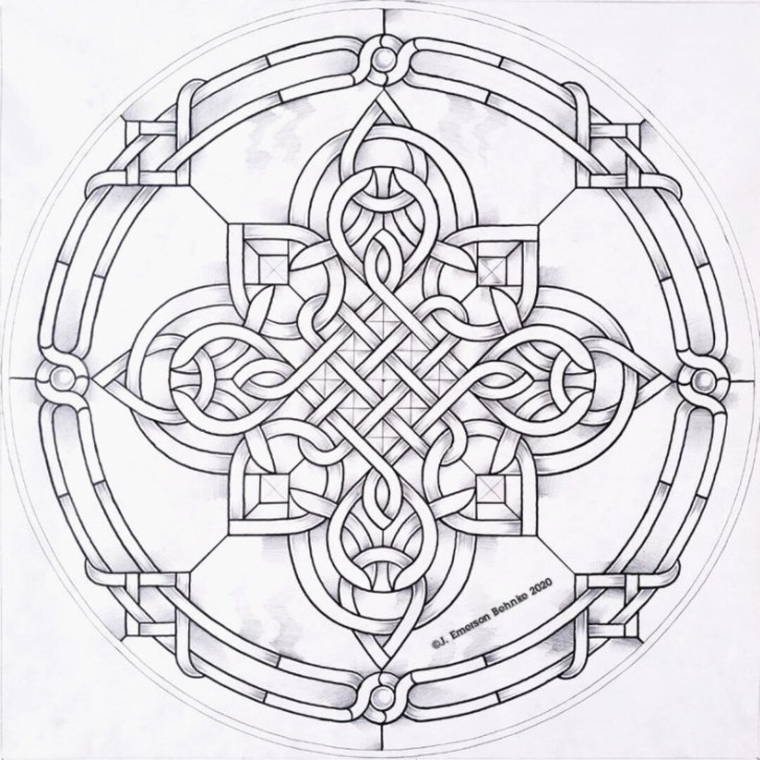 Celtic knot digital pdf download now