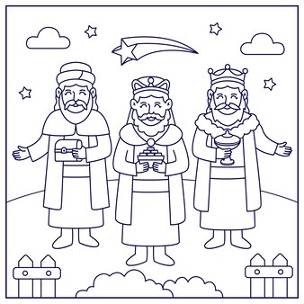 Page nativity coloring pages images