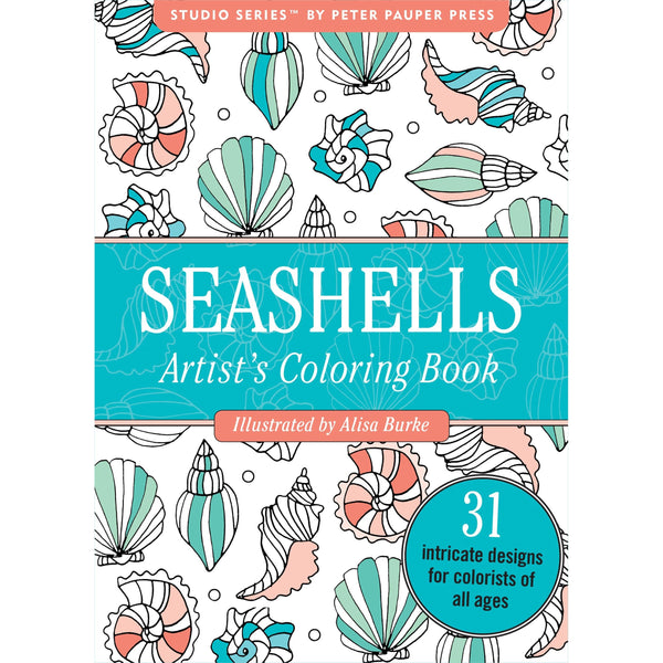 Coloring book seashells x piex