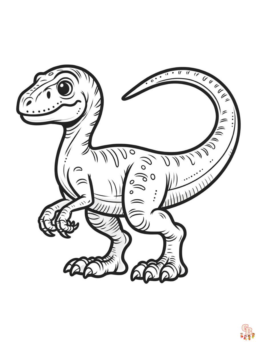 Explore the prehistoric world with free dinosaur coloring pages