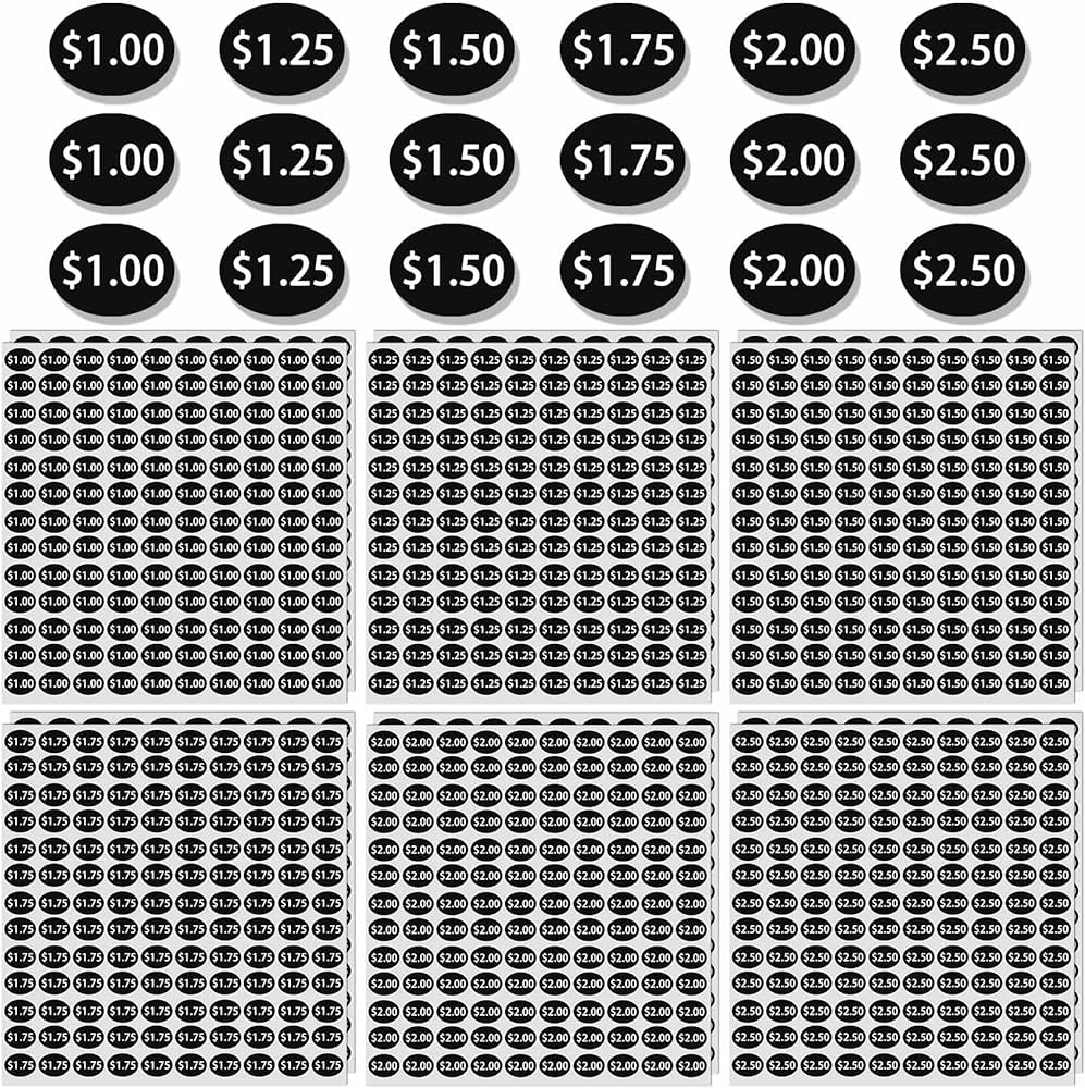 Cosmmap sheets vending machine price labels pcs snack vending machine labels stickers soda beverage price labels stickers black for business stores buy online at best price in u