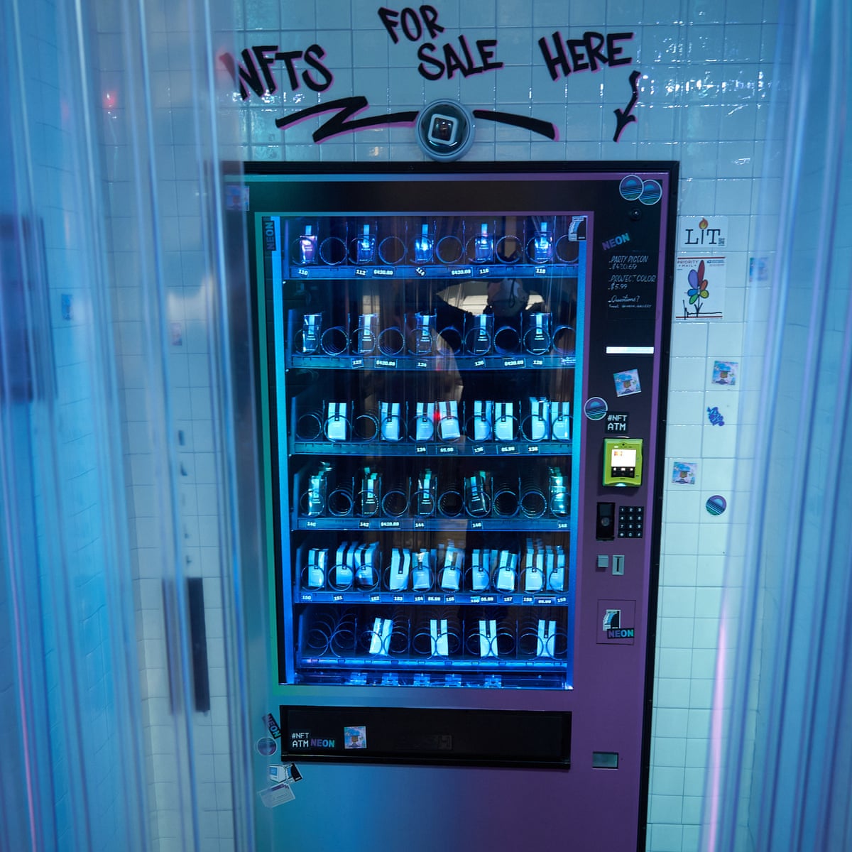 What did i just buy i tried to use new yorks first nft vending machine blockchain the guardian