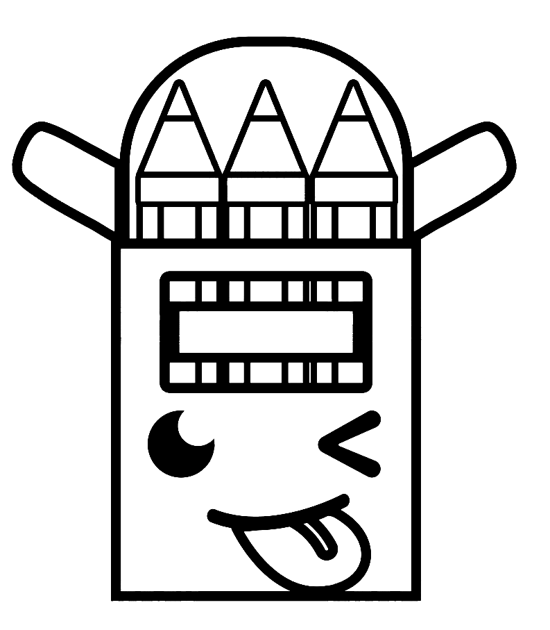 Crayon coloring pages printable for free download