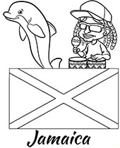 Flag of venezuela coloring page