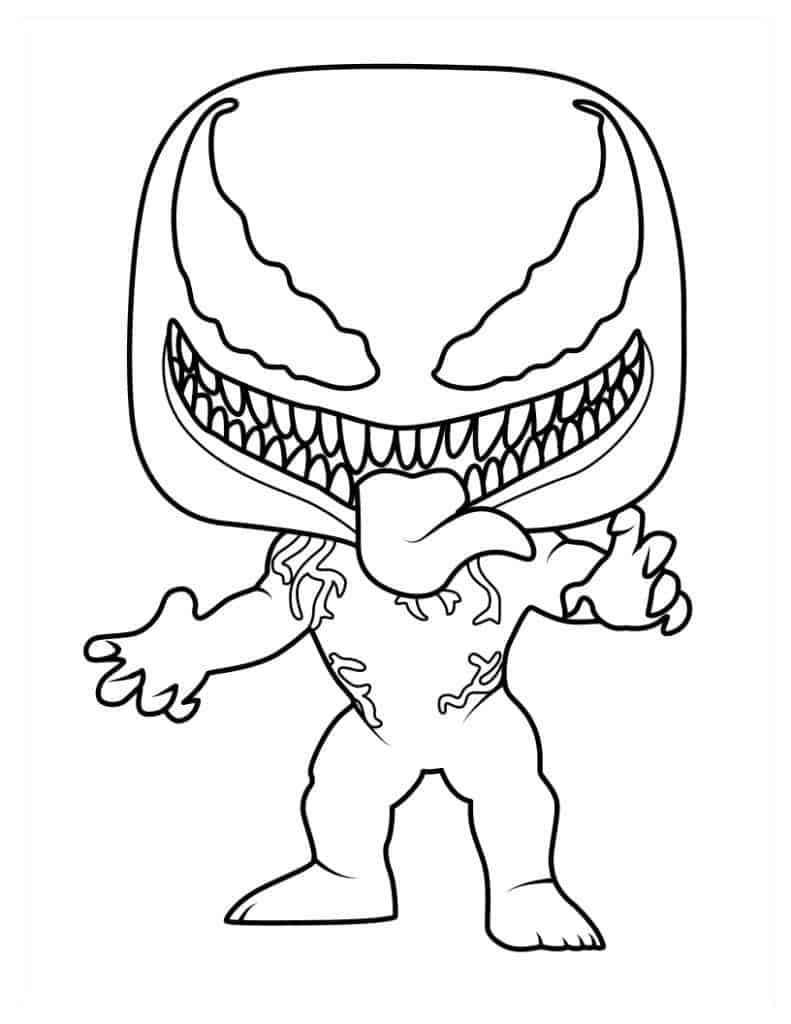 Venom coloring pages by coloringpageswk on