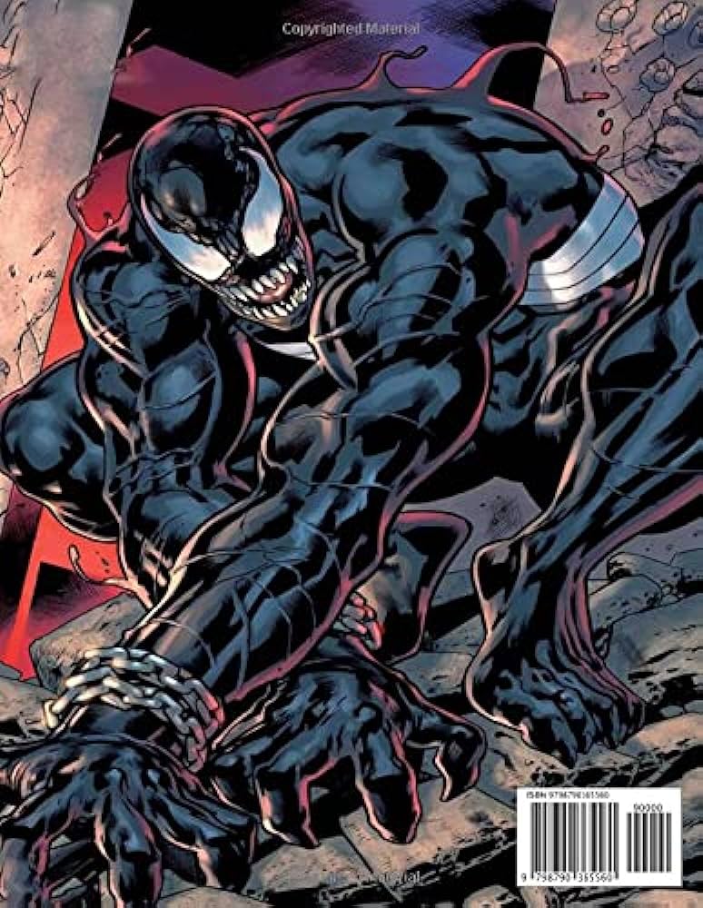 Venom coloring book venom let there be carnage coloring book with fantastic coloring pages for kids and adults to color and relax victorio gelo books