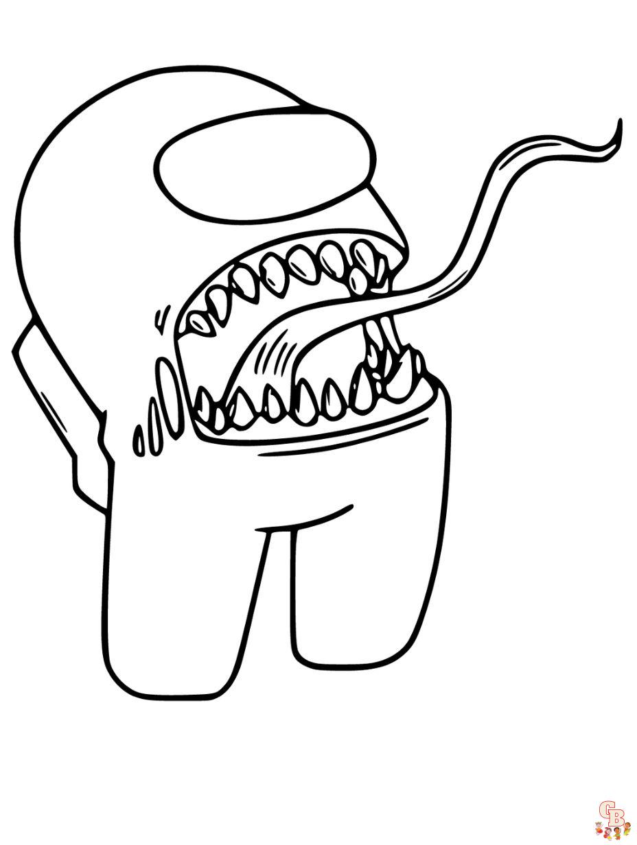 Venom coloring pages