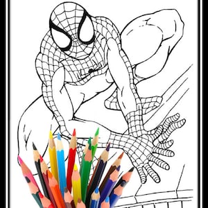 Venom coloring page