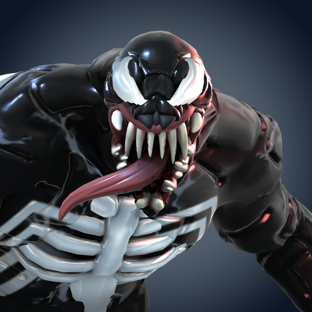 Heres my shot at venom one of spider