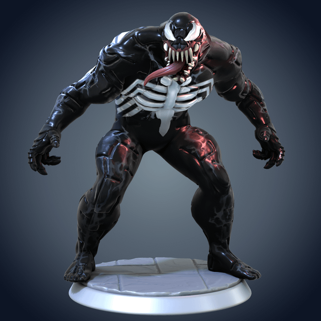 Heres my shot at venom one of spider